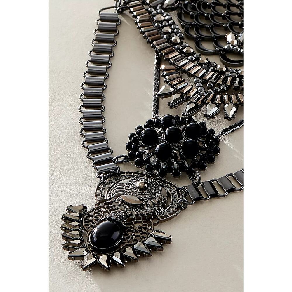 Free People Only Dreaming Statement Collar Necklace NWT - Picture 2 of 4